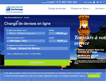 Tablet Screenshot of globalexchange.ma